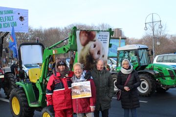 Demo "Wir haben Agrarindustrie satt" 2019 in Berlin, Foto: Stephan Culemann