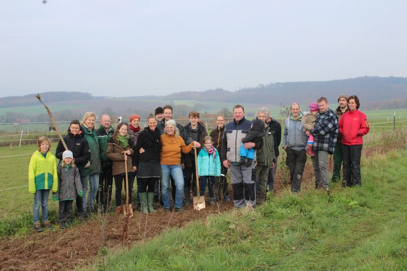 Große Pflanzaktion in Großenmarpe