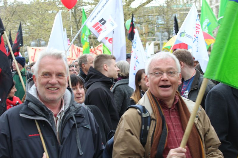 Demonstration in Hannover: 70.000 Menschen fordern "TTIP & CETA stoppen"