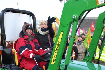 Demo "Wir haben Agrarindustrie satt" 2019 in Berlin, Foto: Stephan Culemann