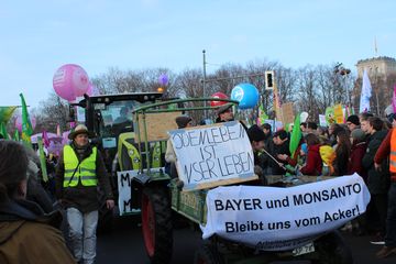 Demo "Wir haben Agrarindustrie satt" 2019 in Berlin, Foto: Stephan Culemann