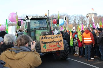 Demo "Wir haben Agrarindustrie satt" 2019 in Berlin, Foto: Stephan Culemann