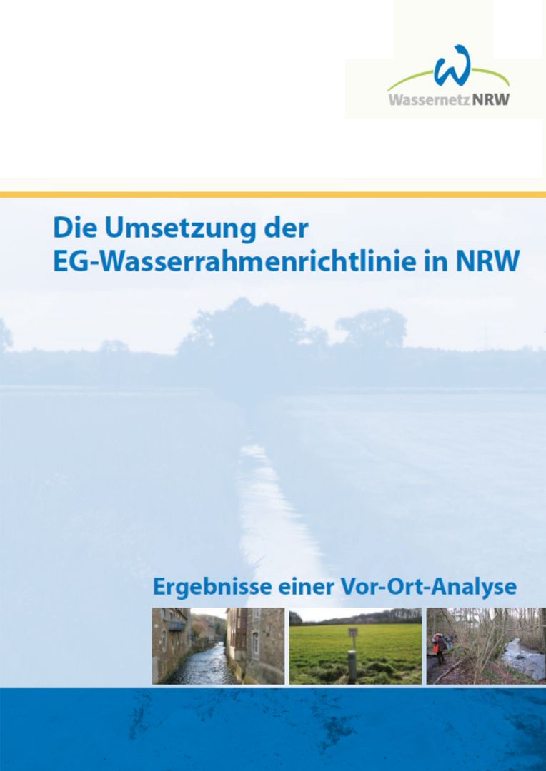 Der BUND in Lippe fordert die Umsetzung der EU-Wasserrahmenrichtlinie