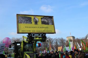 Demo "Wir haben Agrarindustrie satt" 2019 in Berlin, Foto: Stephan Culemann